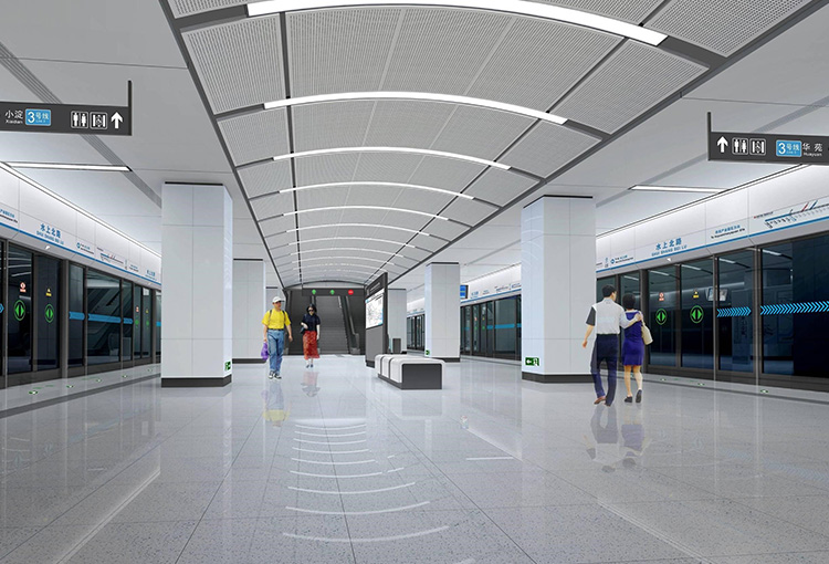 沈陽地鐵站9千平幕墻工程